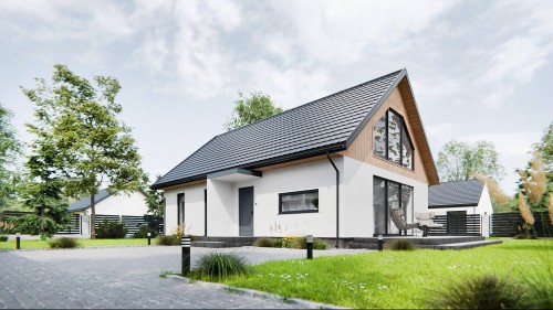 LAGOMHUS MODEL E+A Wizualizacja 1