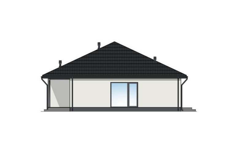 LAGOMHUS MODEL Model S+G2 Elewacja 2