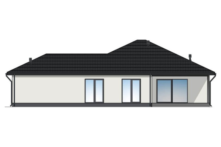 LAGOMHUS MODEL Model S+G2 Elewacja 3