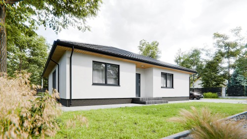 LAGOMHUS MODEL Model S+G2 Wizualizacja 1