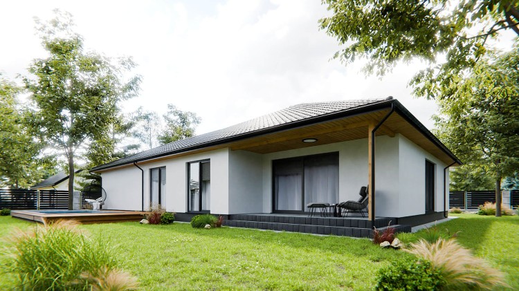 LAGOMHUS MODEL Model S+G2 Wizualizacja 3