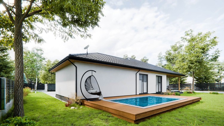 LAGOMHUS MODEL Model S+G2 Wizualizacja 4