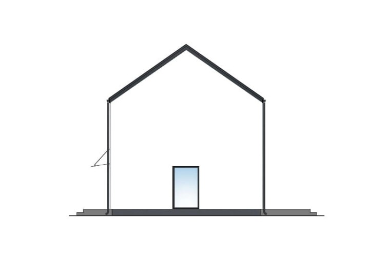 LAGOMHUS MODEL Model X  Elewacja 4