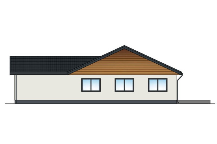 LAGOMHUS MODEL Model L+G2  Elewacja 3